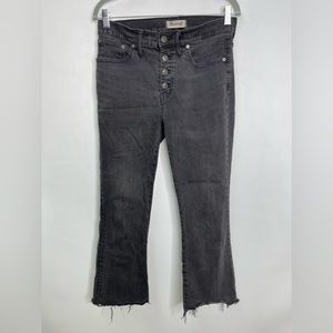 Madewell High Rise Cropped Cali Denim Jeans